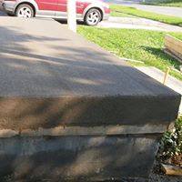 Concrete Porch Service — Concrete with Car in Louisville, KY