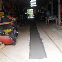 Garage Flooring — Under Construction Garage in Louisville, KY