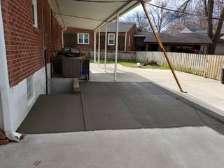 Professional Concrete Flooring — Newly Build Concrete Flooring on Hometown in Louisville, KY
