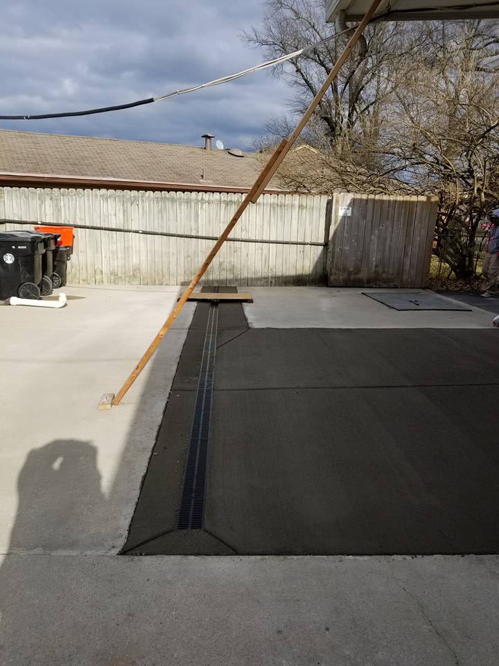 Outdoor Home Border Concrete Service — Home Border Concrete Service 2 in Louisville, KY