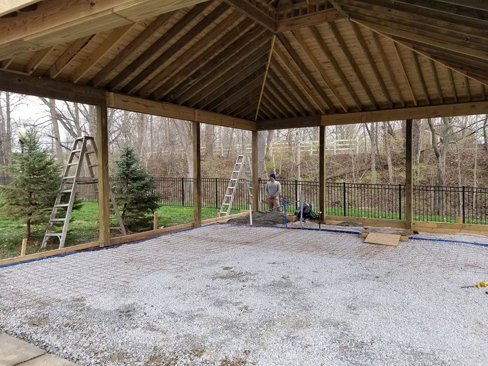 Shed Flooring Construction — Shed Flooring Under Construction in Louisville, KY