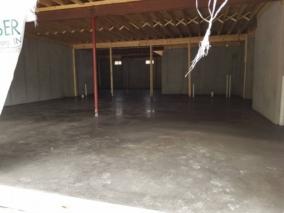 Storage Flooring Structure — Empty Storage Room 3 in Louisville, KY