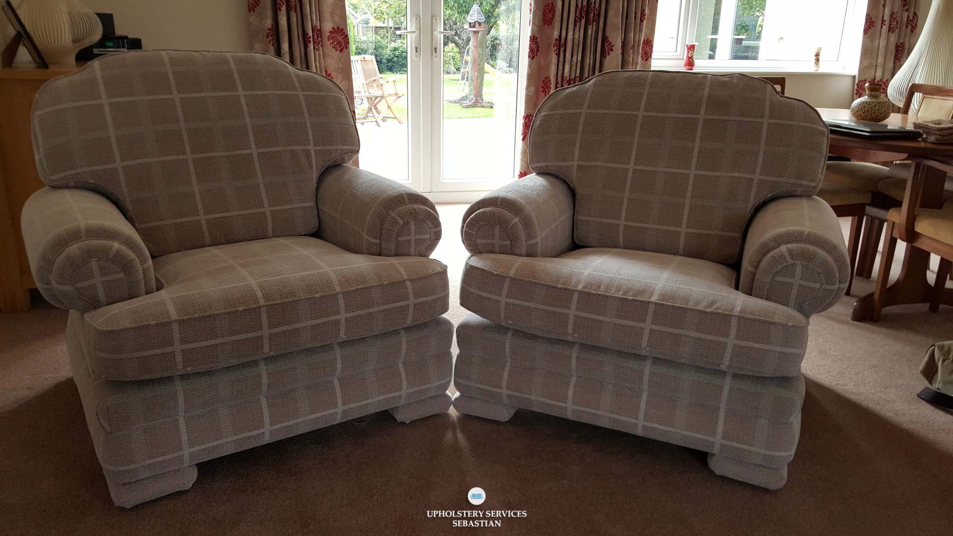2 arm chairs in peterborough