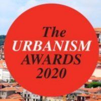 A red circle that says the urbanism awards 2020