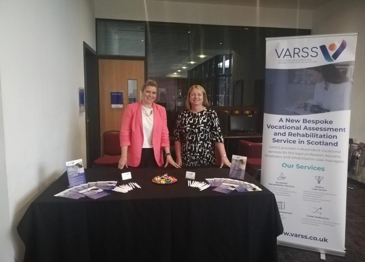 Picture of Lynne Atkinson and Susanne Crichton from Vocational Assessment and Rehabilitation Service
