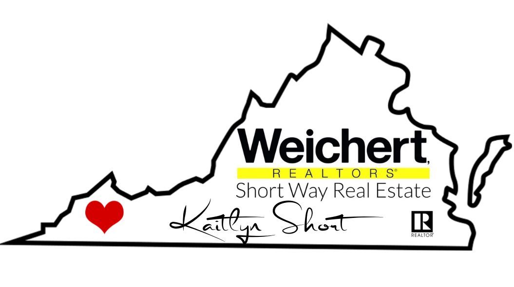 A blue realtor logo on a white background