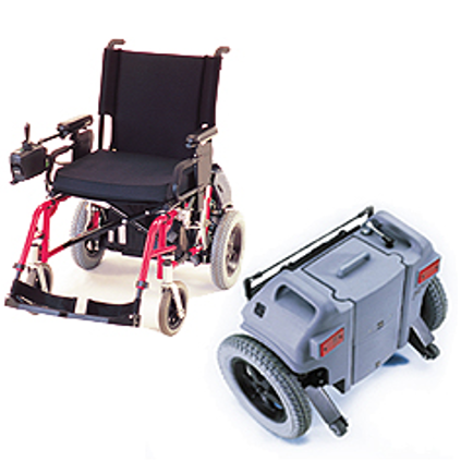 Visualisation of the drive system designed for SunRise Medical