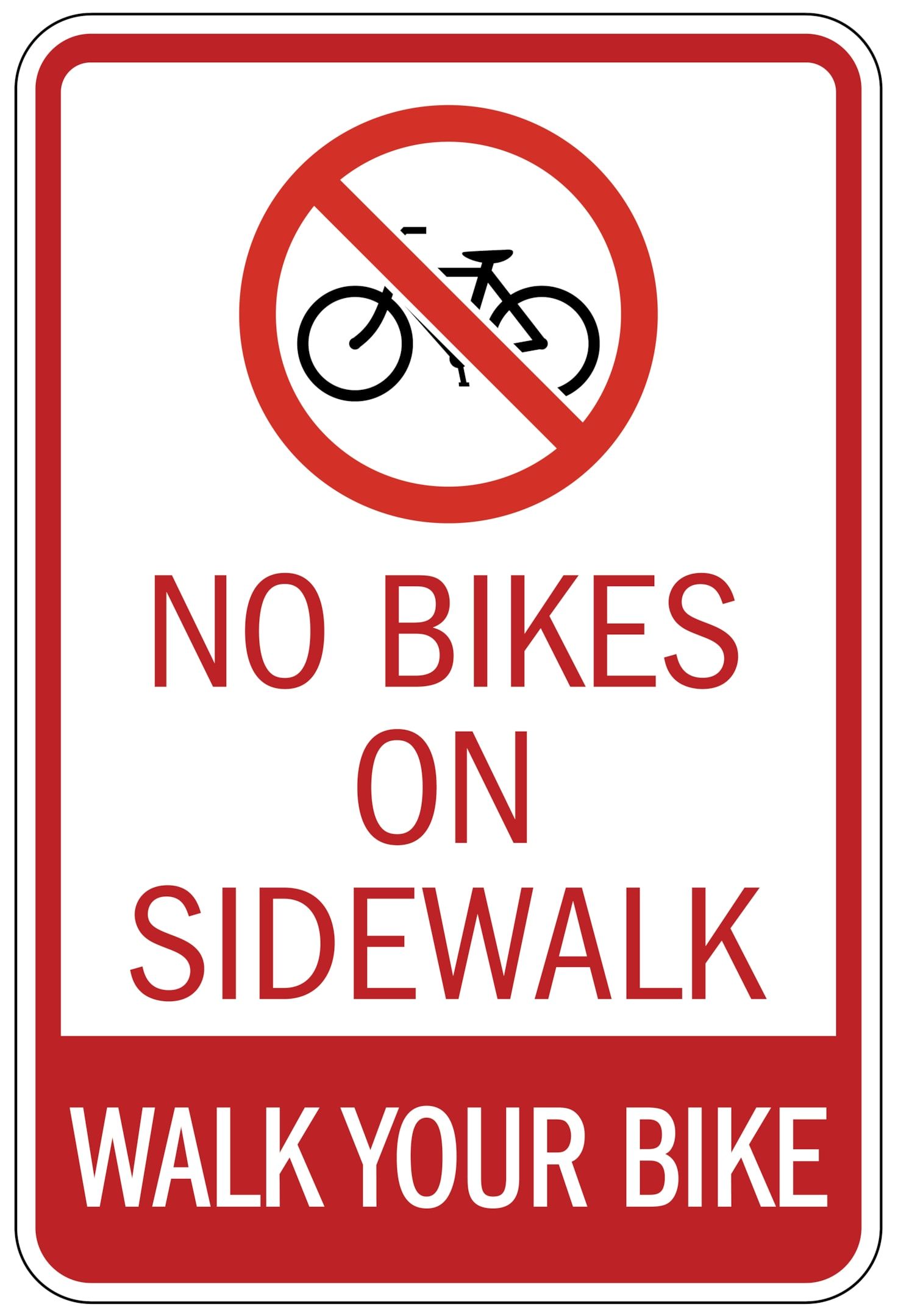 Bicycles Belong on the Sidewalk