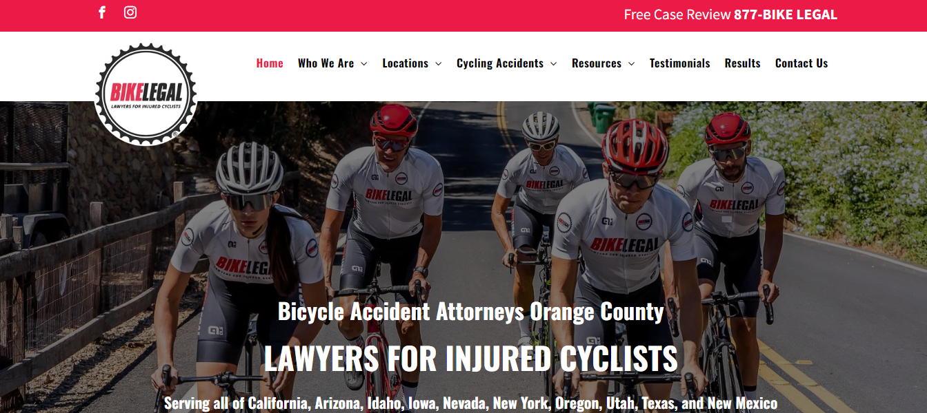 Bike Legal Homepage