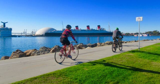 Long Beach Shoreline Bike Path