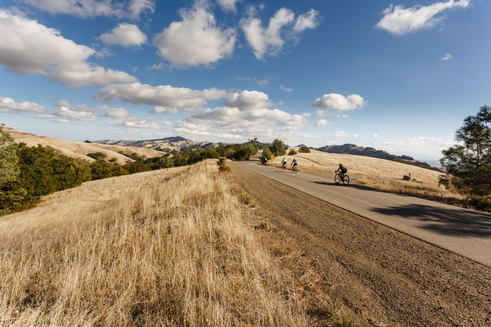 cycling up Mount Diablo, California