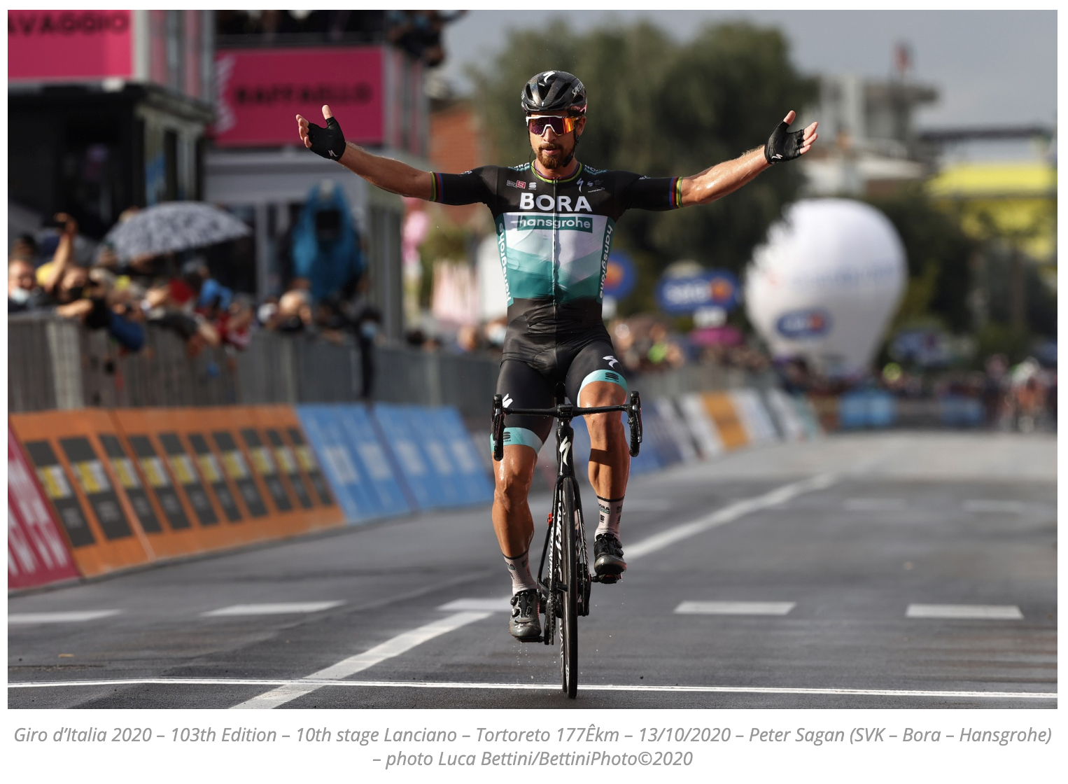 Peter Sagan Giro d'Italia 2020 Victory