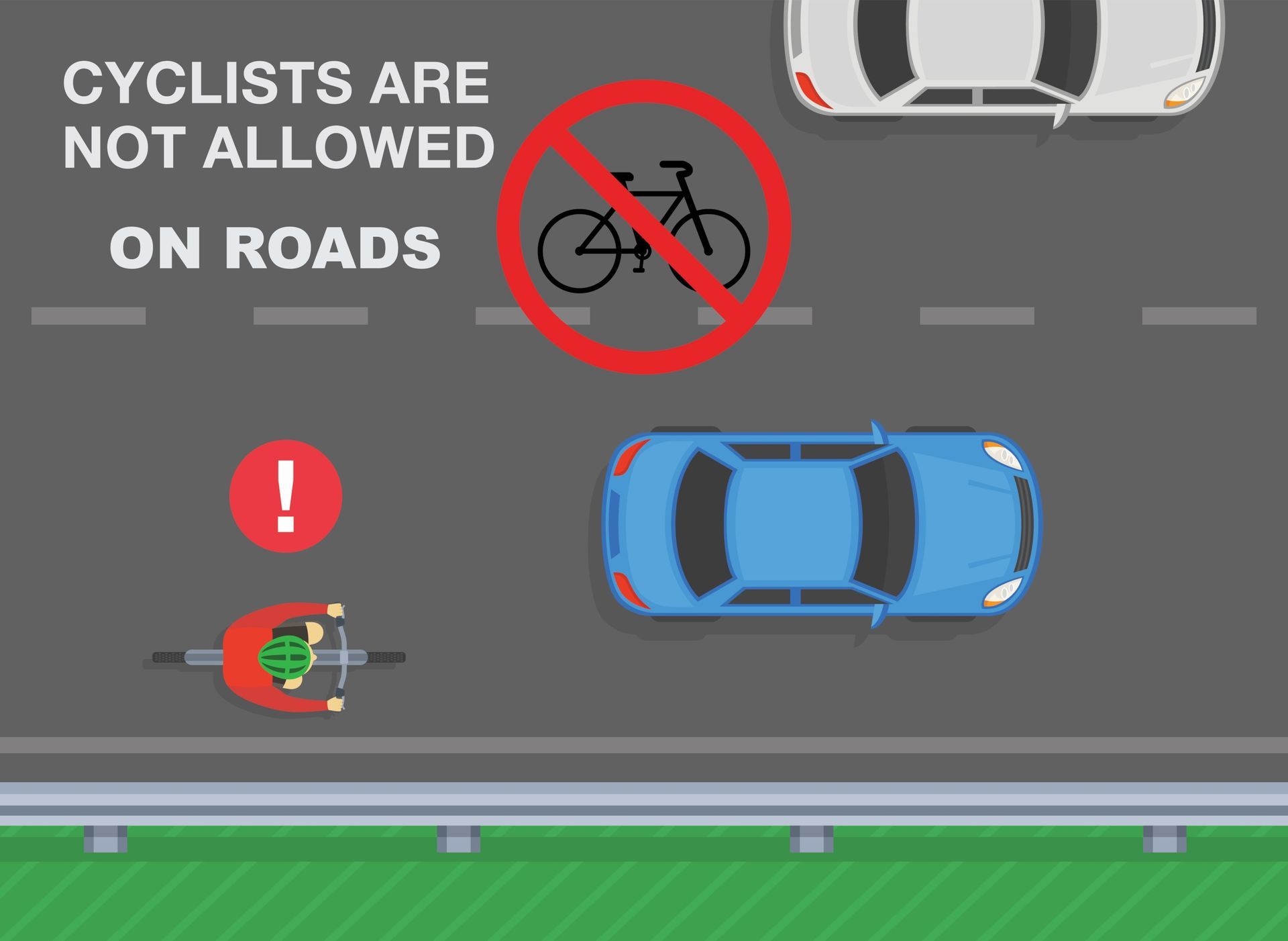 Roads Are for Cars, Not Bicycles