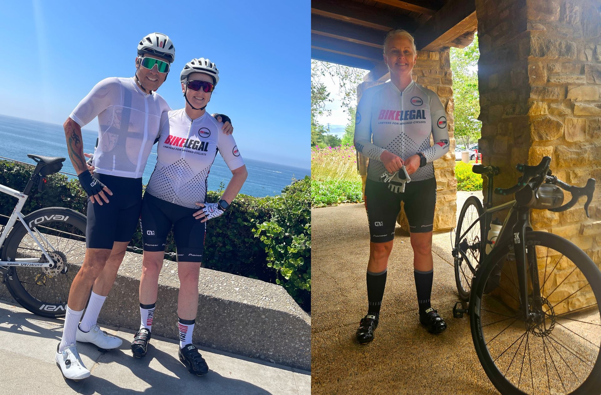 Sherri Foxworthy with her bicycle