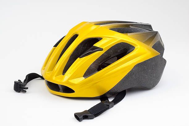 Yellow Bicycle Cycling Helmet