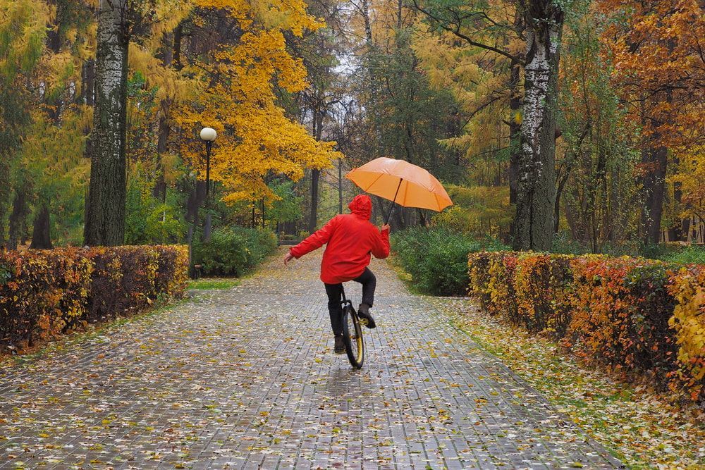 The Appeal of Riding in the Rain