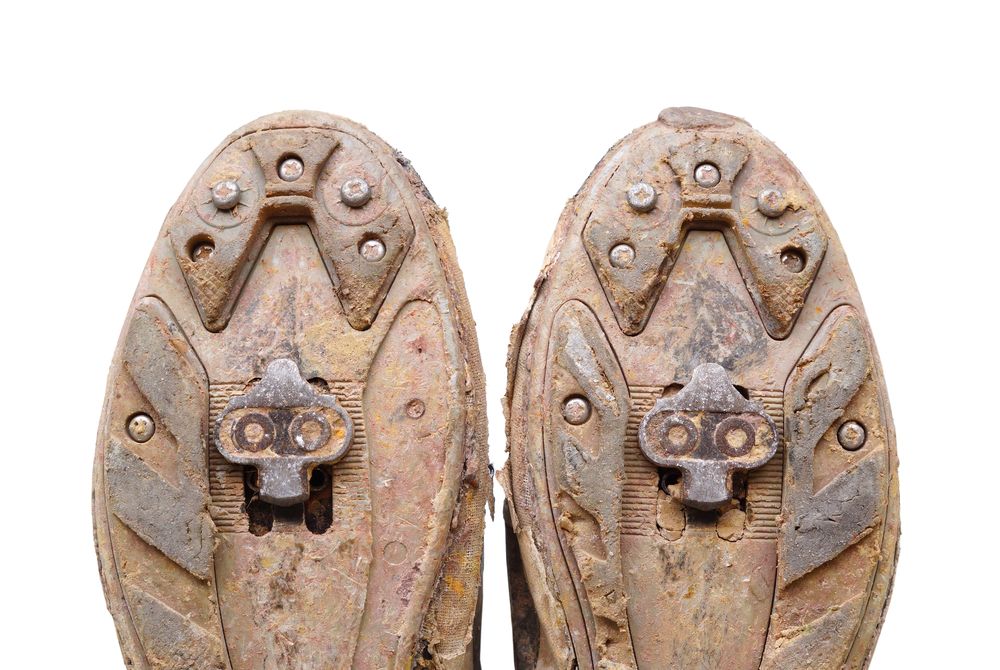 cleat in the shoe's sole