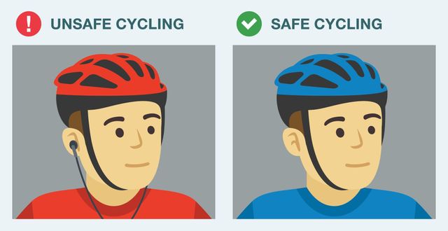 Can You Wear Headphones While Riding a Bike: Safety Tips