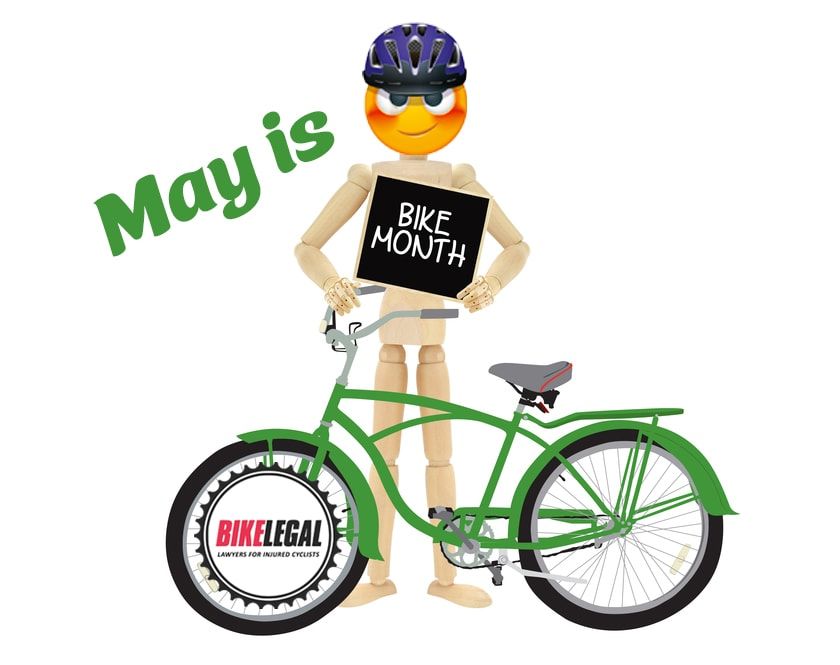 May is Bike Month Bike to Work Bike Safety Month