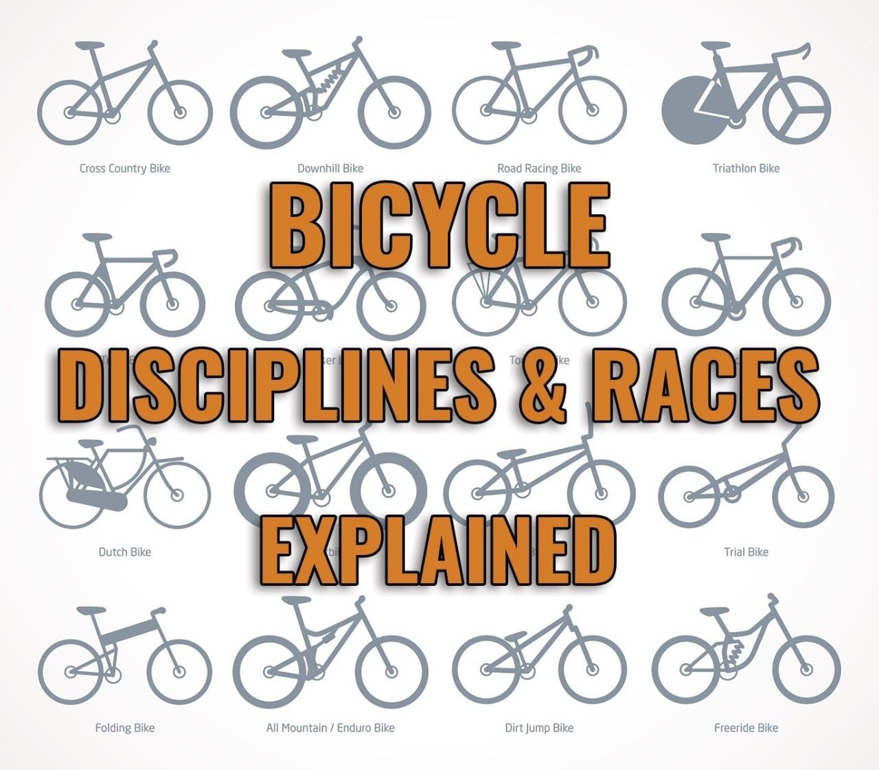 most common cycling disciplines and races explained