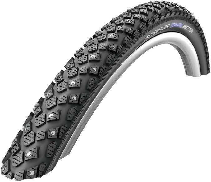 Schwalbe, Marathon Winter Plus, Tire, 700x40C, Wire, Clincher, Winter, SmartGuard, 67TPI, Black