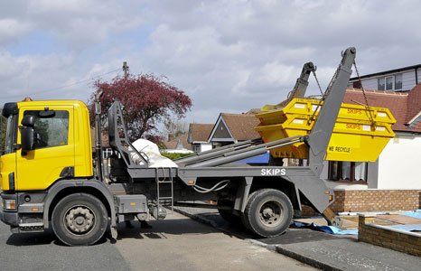 waste management truck