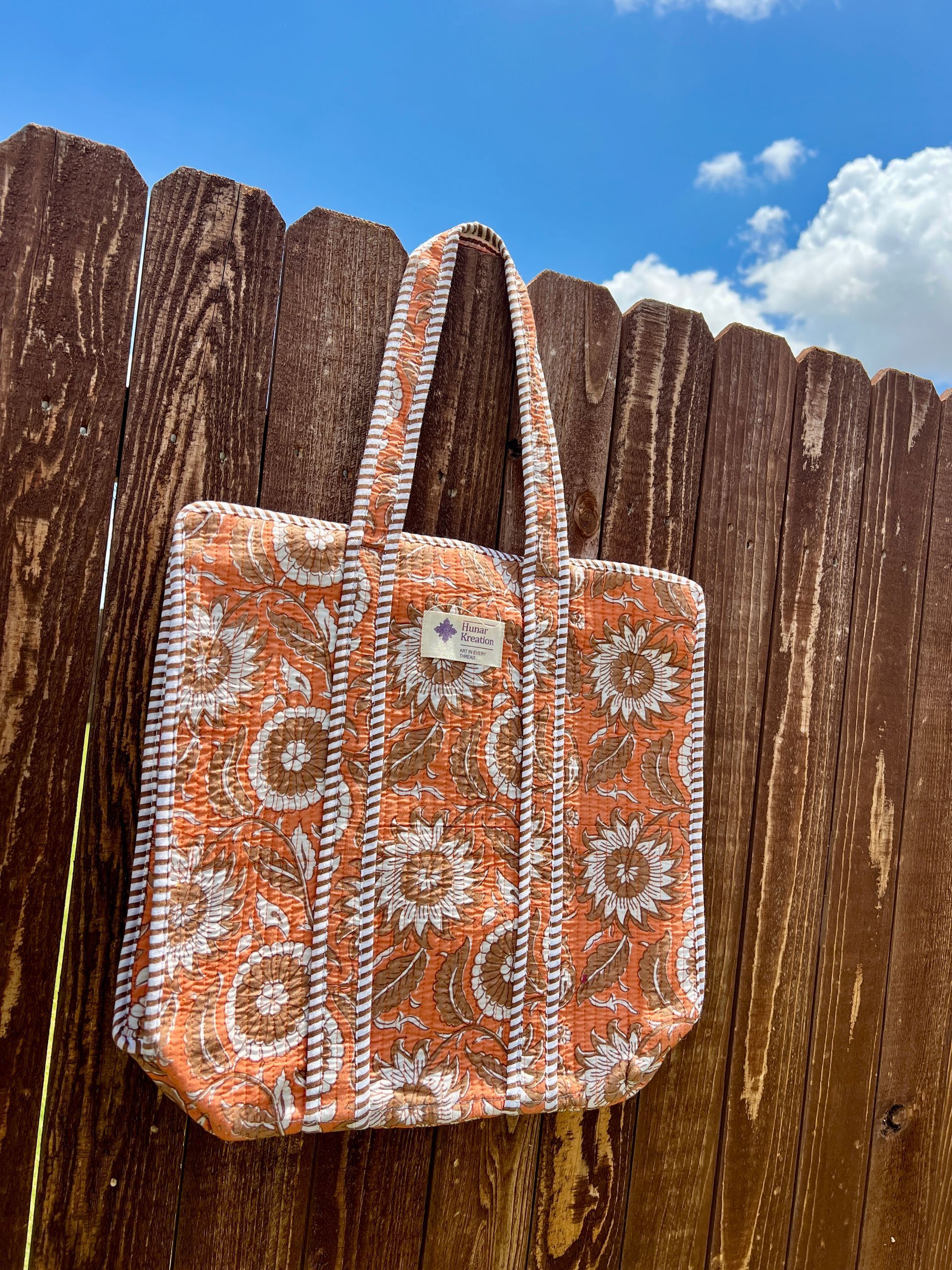 Medium - Flower Tote Bag