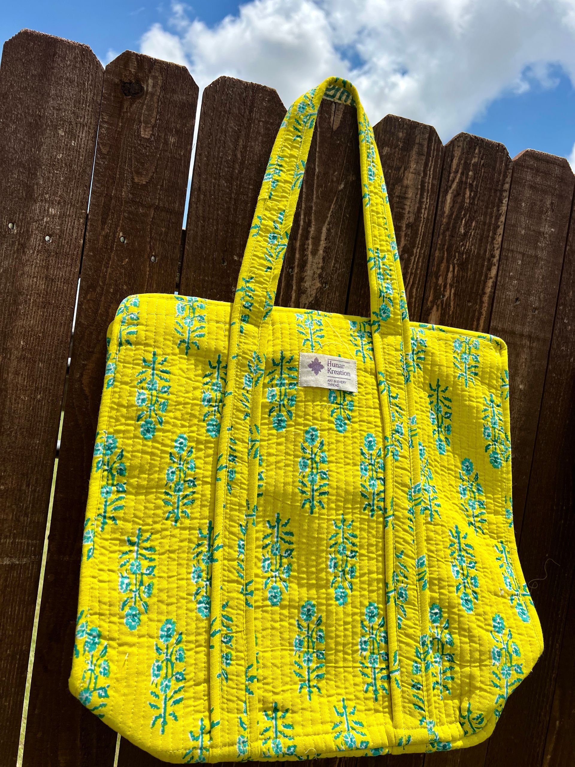 Medium - Lemon Tote Bag