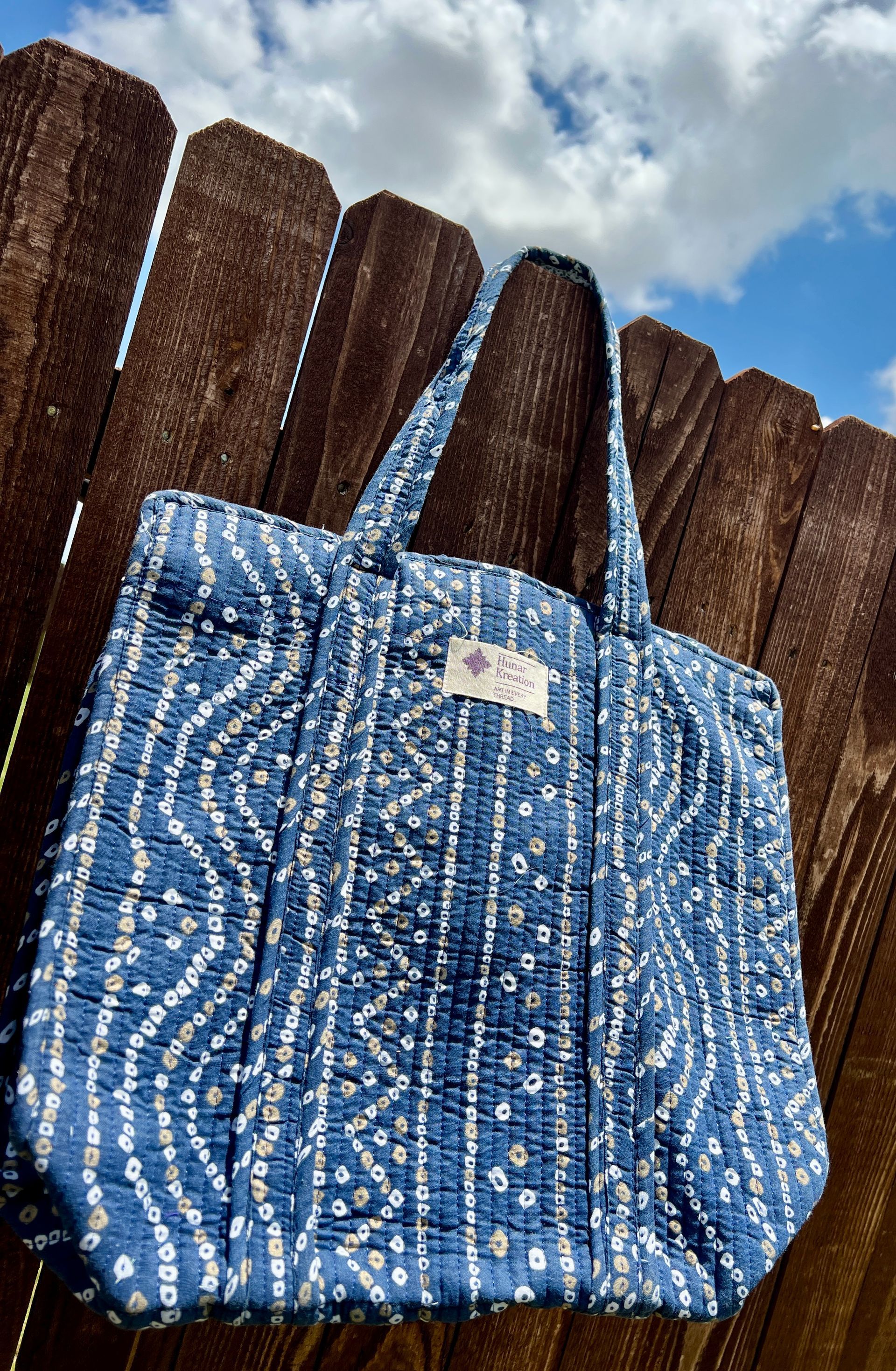 Medium - Bandhani Tote Bag