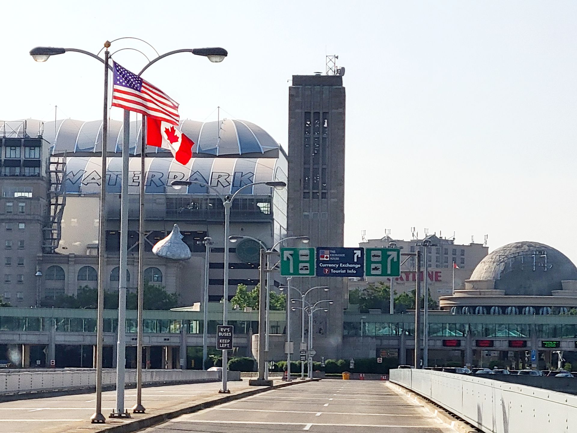 Niagara Falls Border.