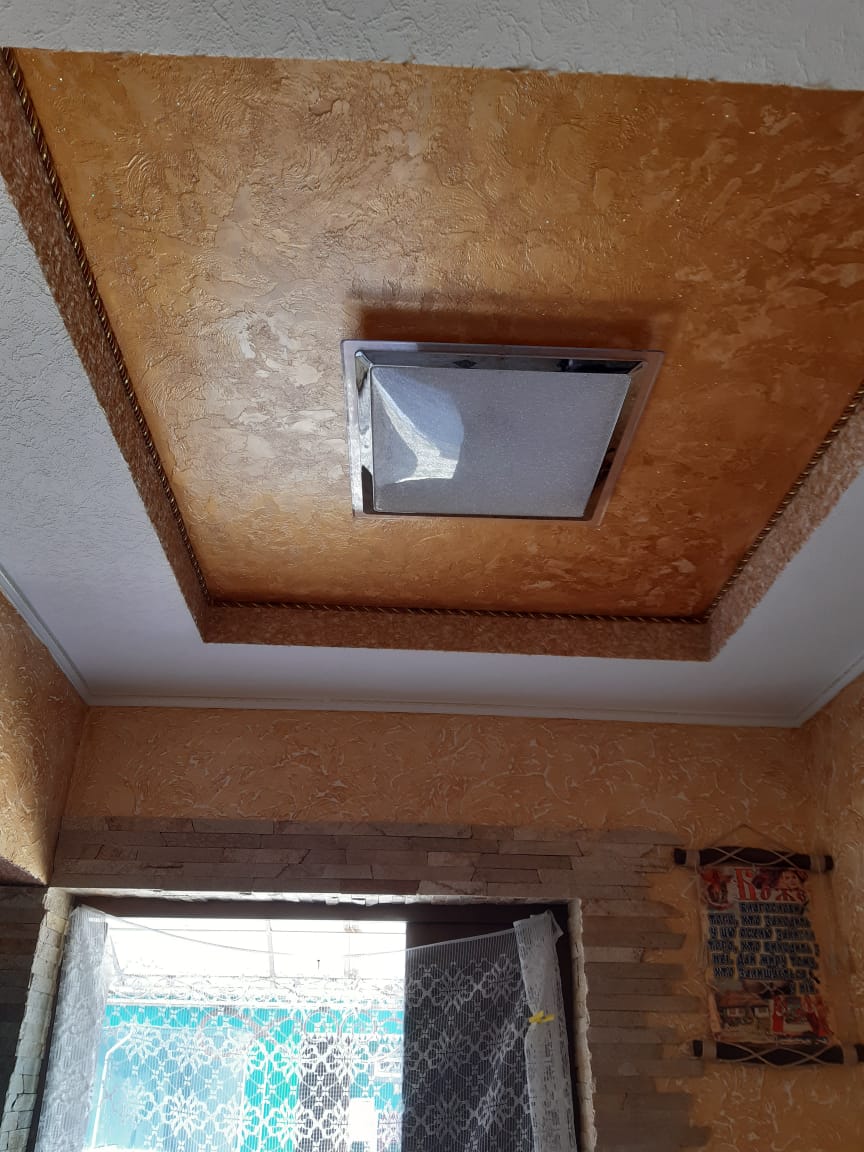 soffitto tinteggiato