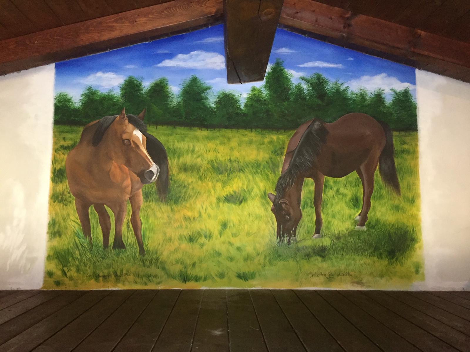 tinteggiatura di parete interna