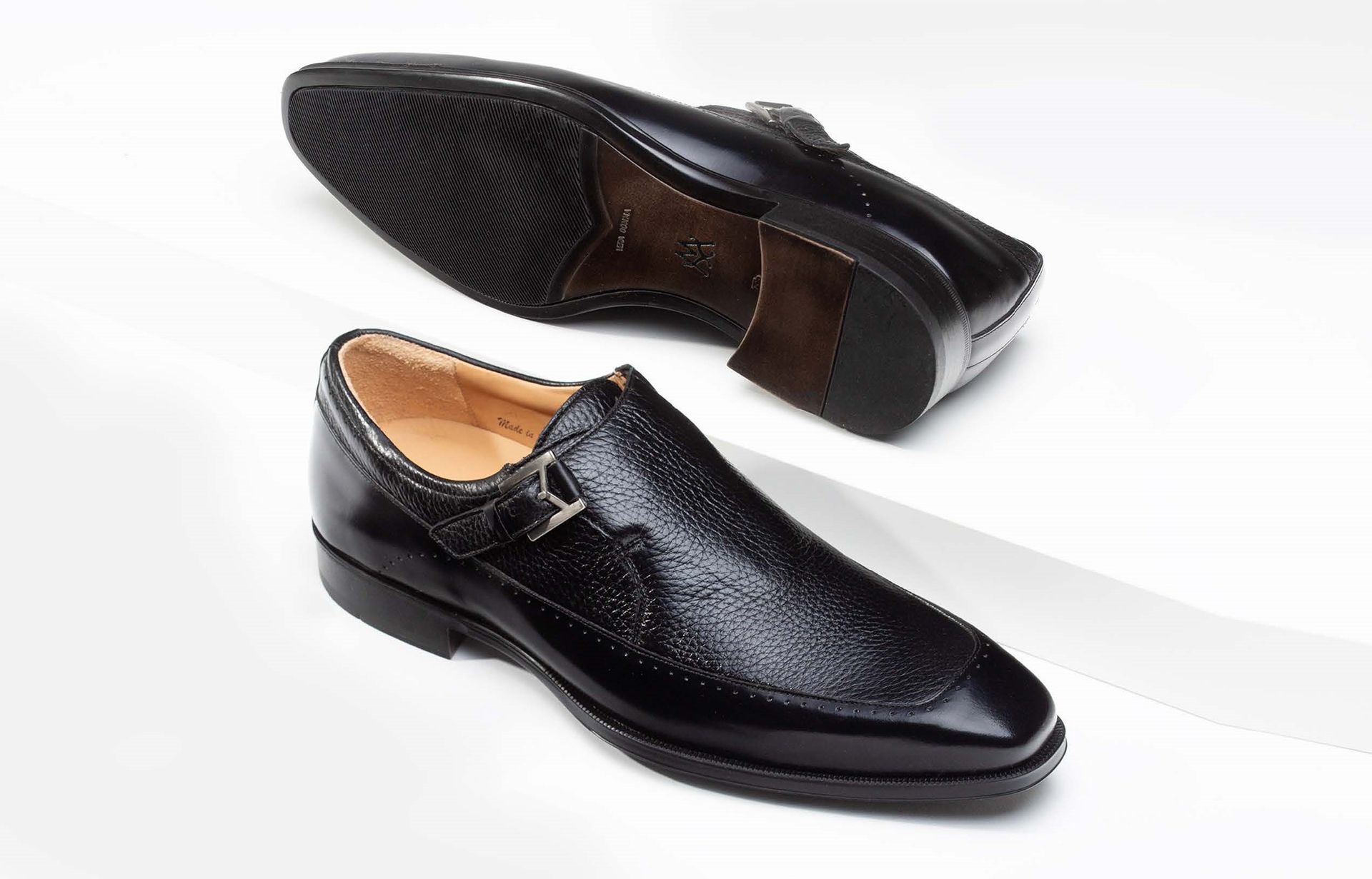 Deek Skin Monk Strap Shoe