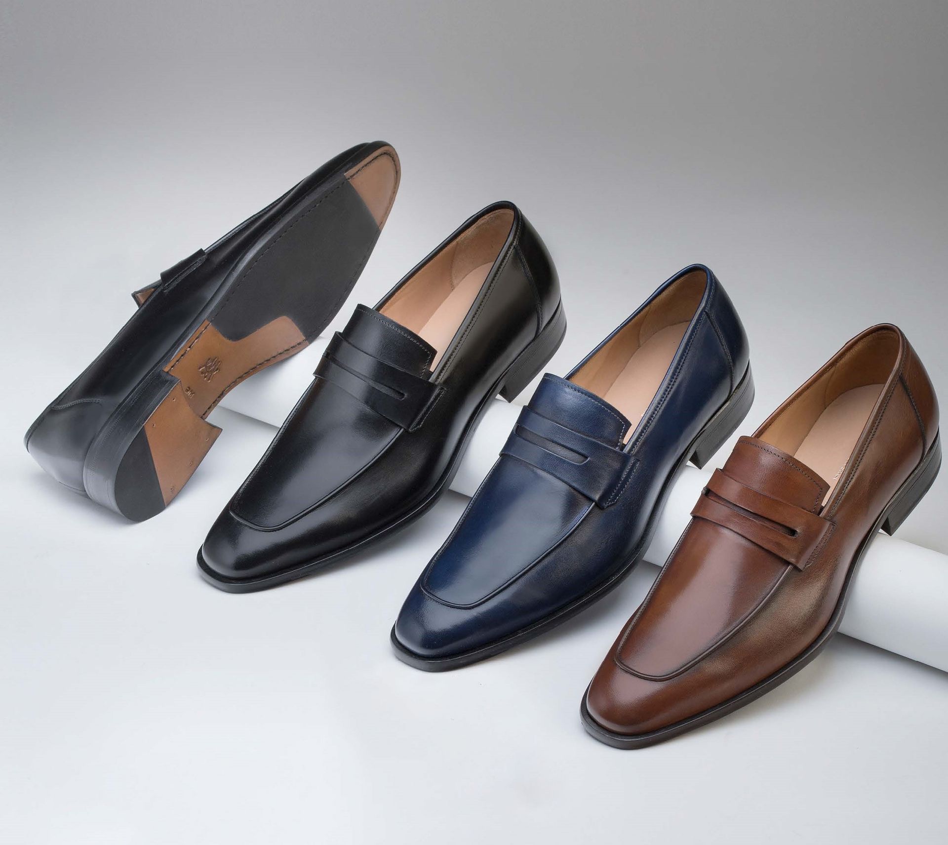 Traditional Calfskin Penny Loafer