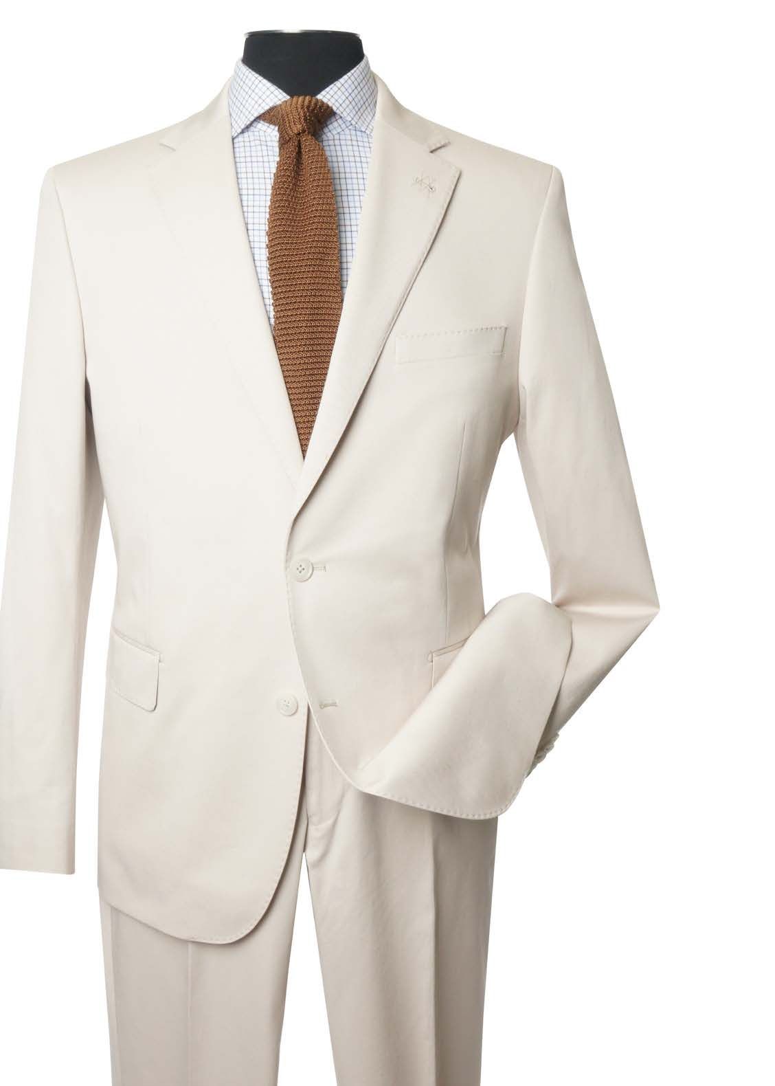 Dusty Blue Sharkskin Suit