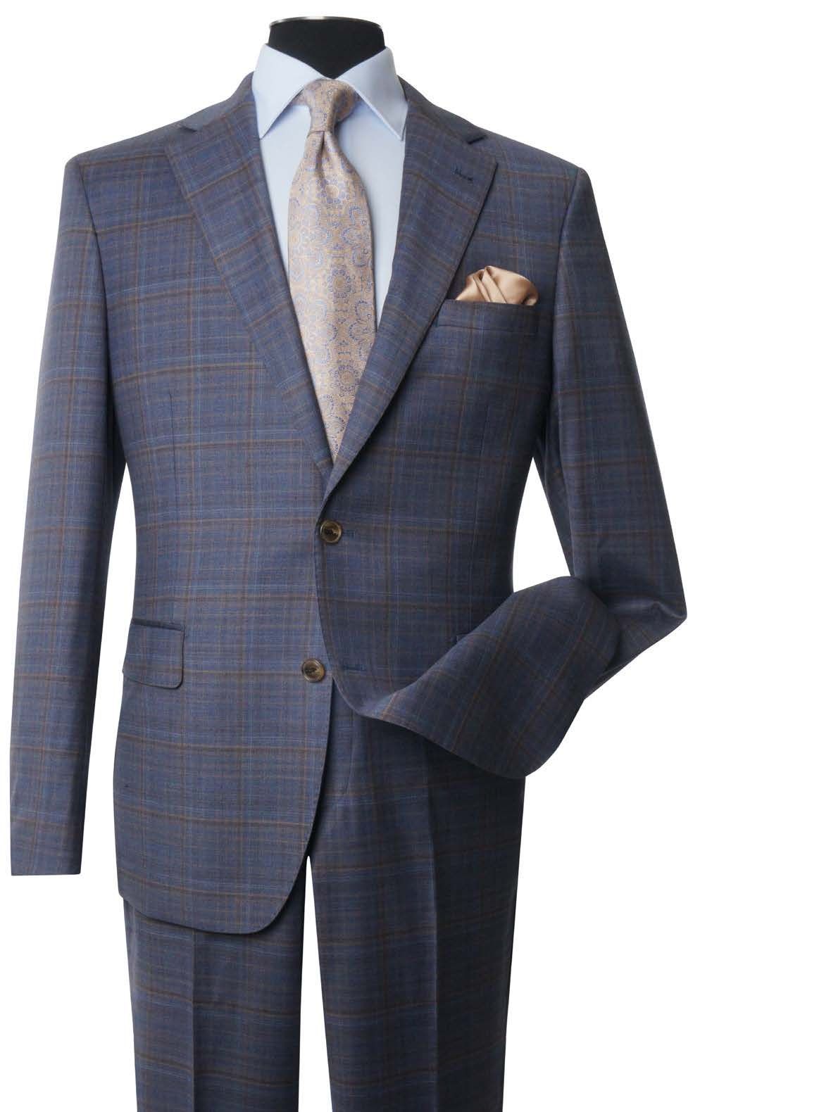 Blue Grey Suit