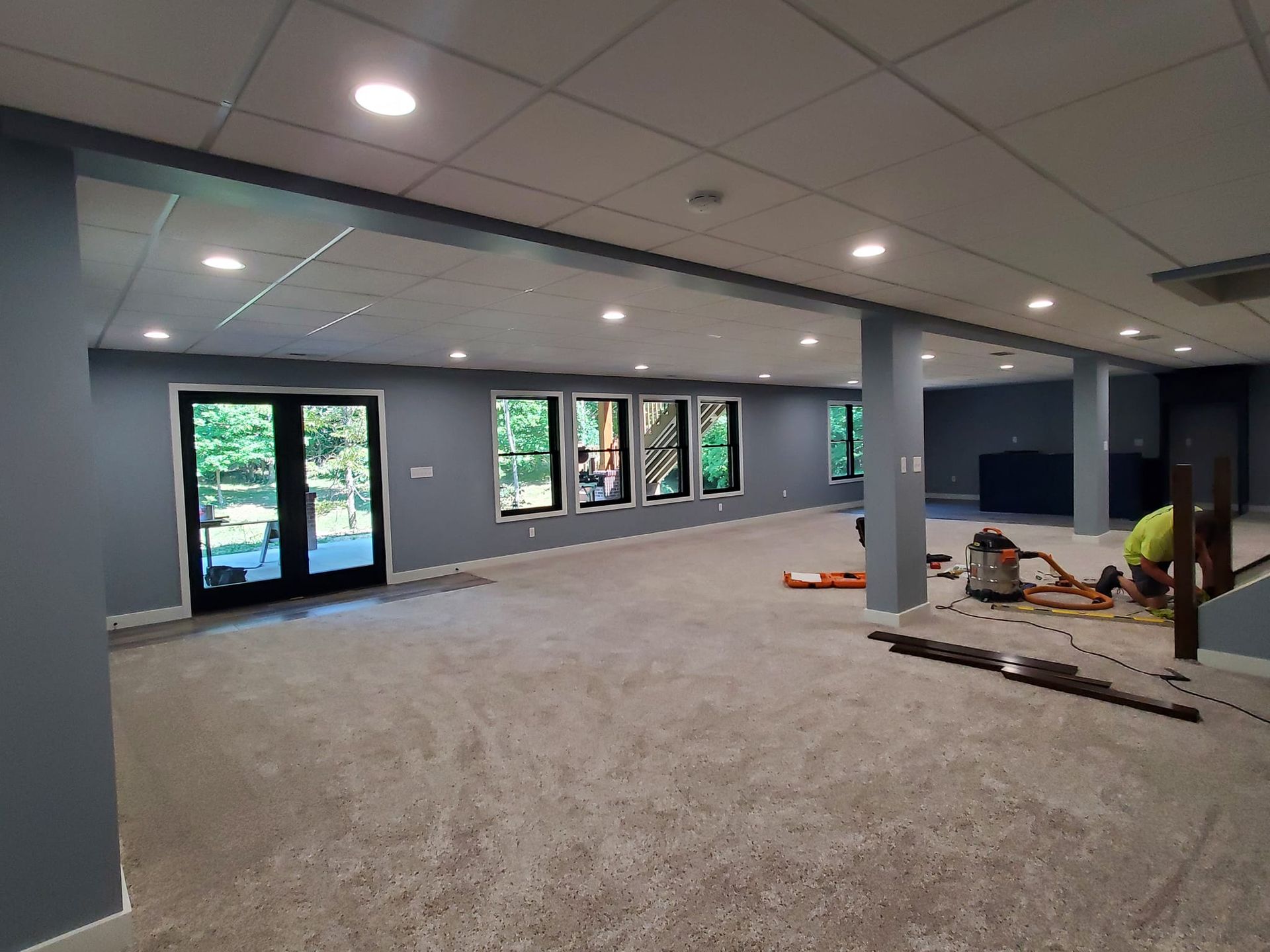 basement remodel construction