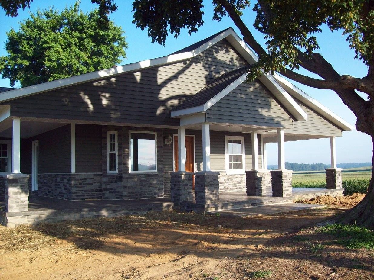custom home porch construction