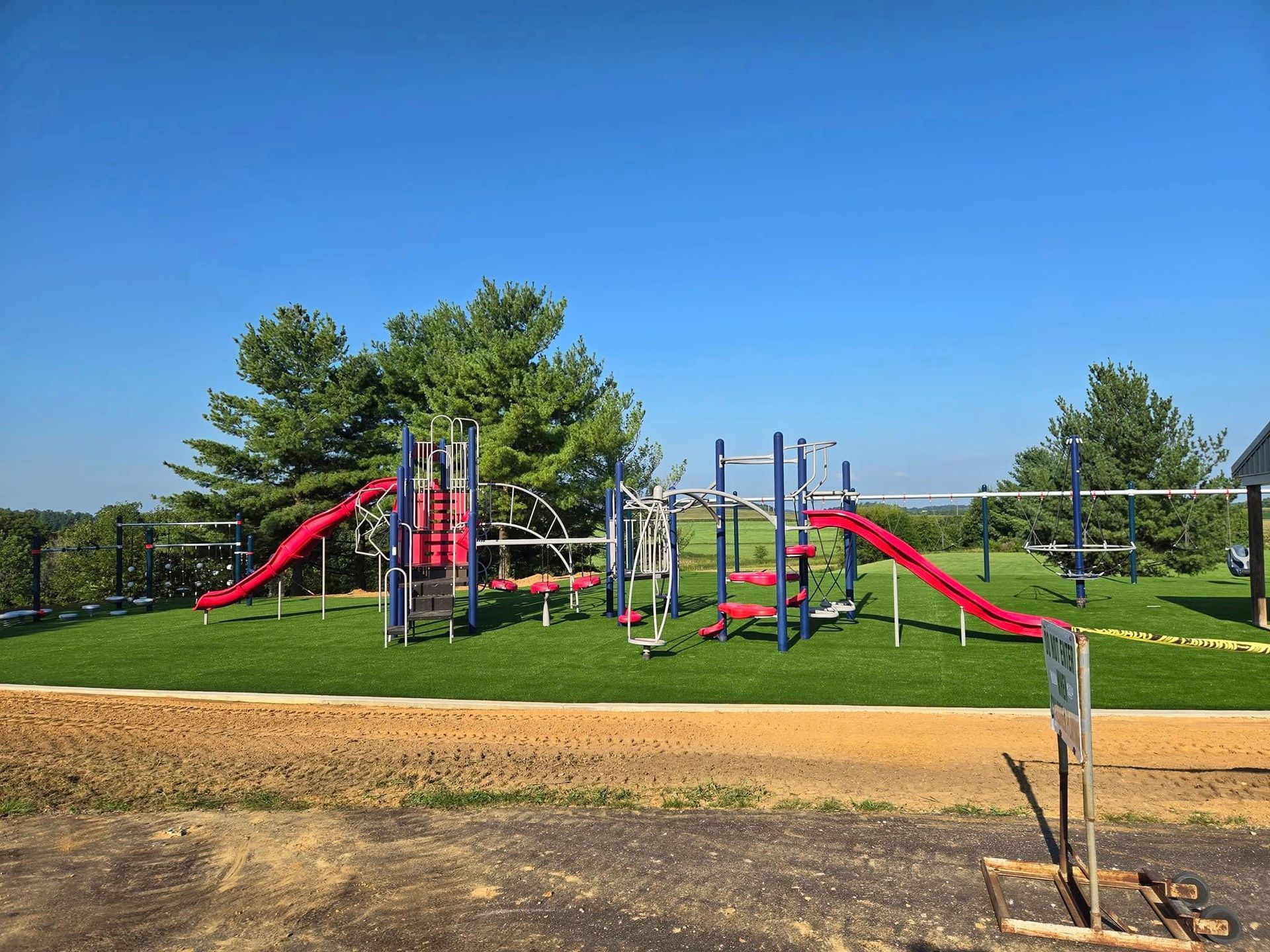 school playground construction