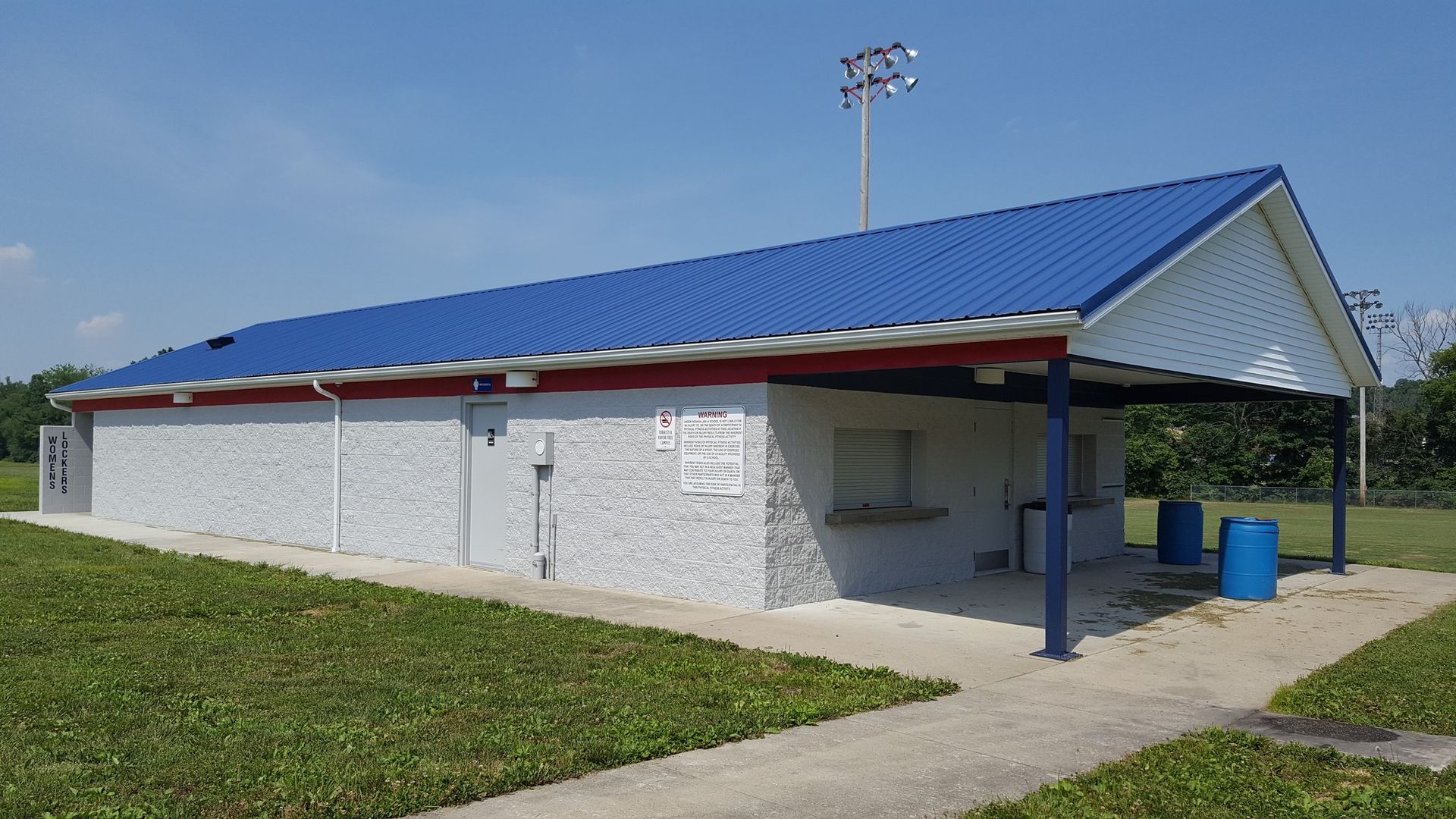 school concessions concrete building construction