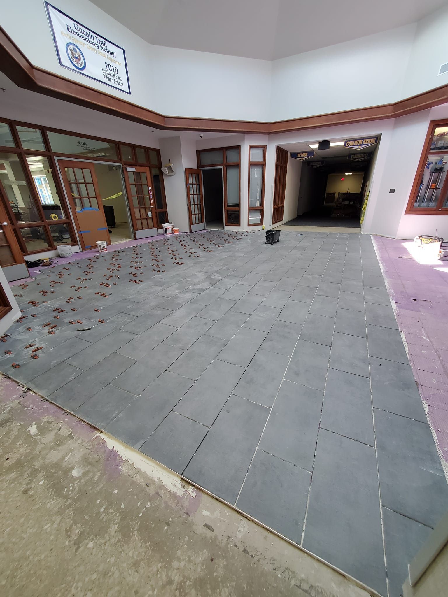 tile flooring installation school