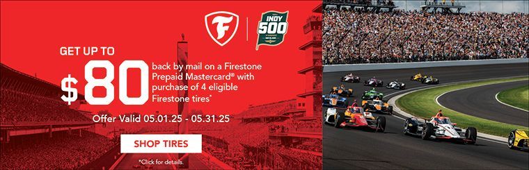 Firestone Up to $160 Off