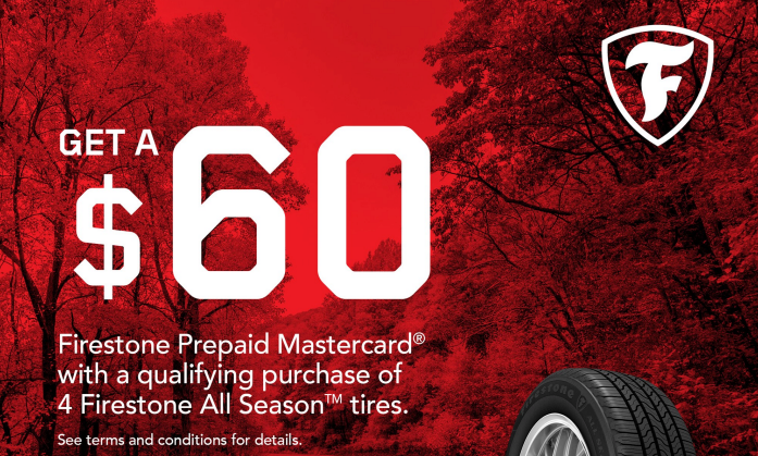 Firestone Up to $60 Off