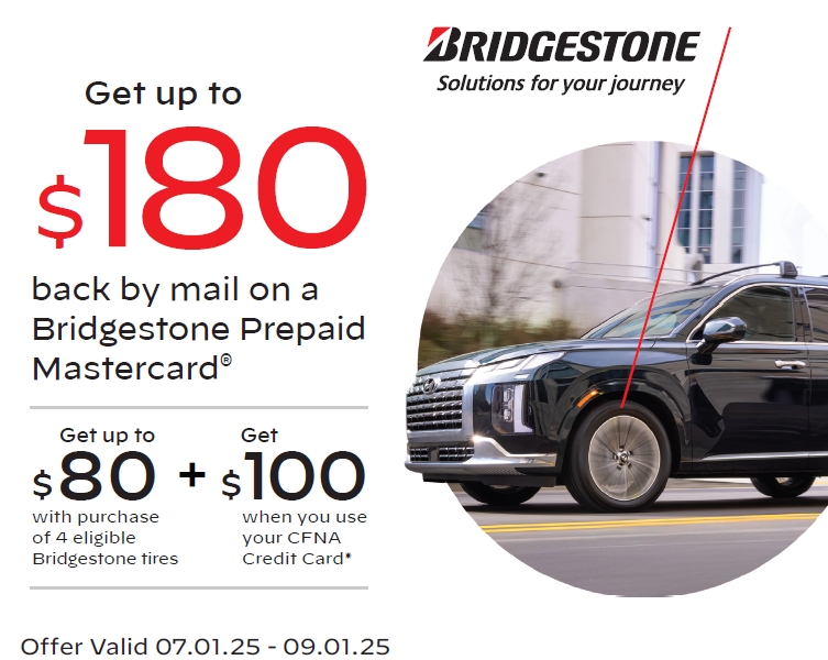 $70 off Bridgestone