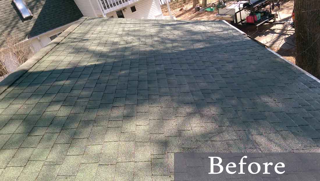 Mold Cleaning — Dirty Roof in St, Iola, WI