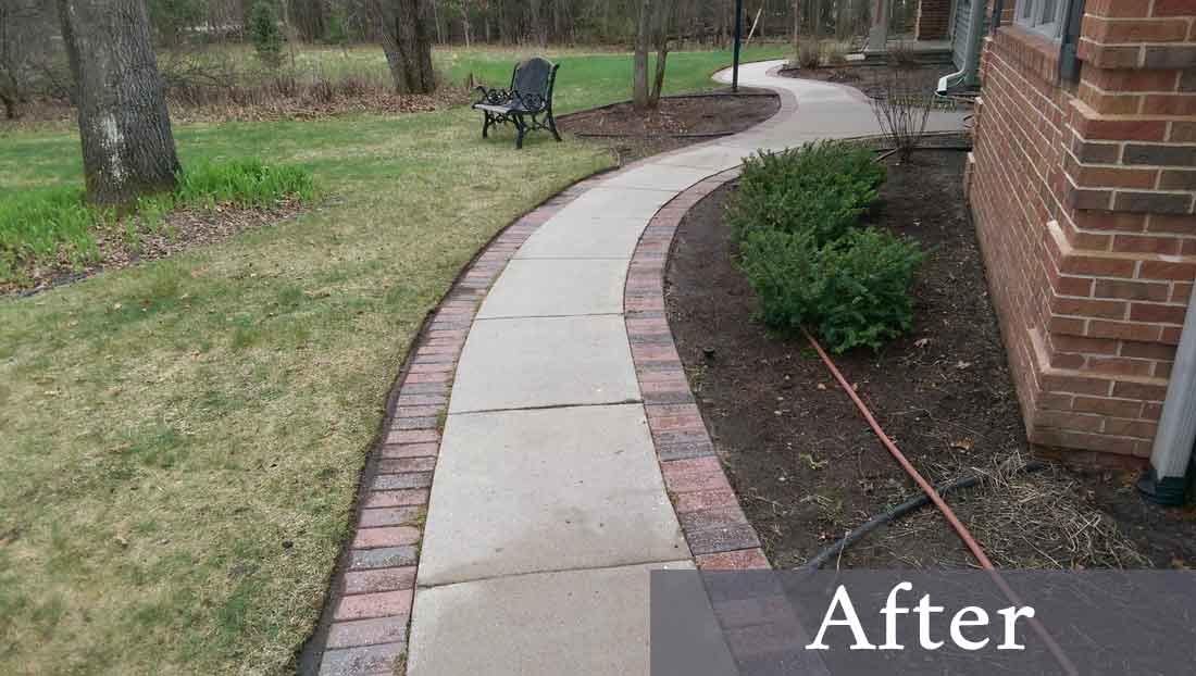 Sidewalk Cleaning — Clean Sidewalk in St, Iola, WI