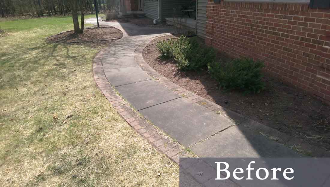Commercial Cleaning — Dirty Sidewalks  in St, Iola, WI