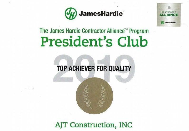 President’s Club award