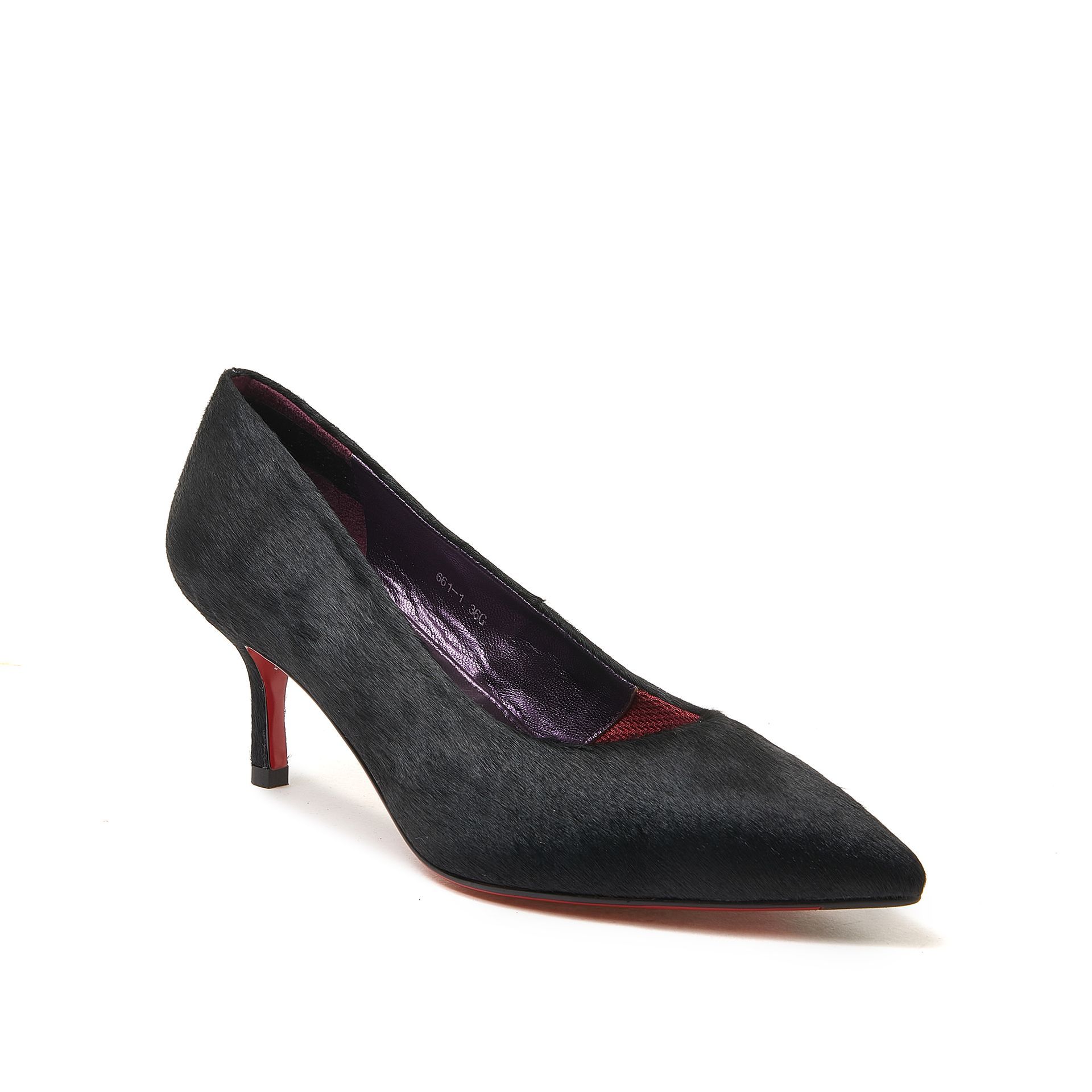 Zephania Black Pony Hair