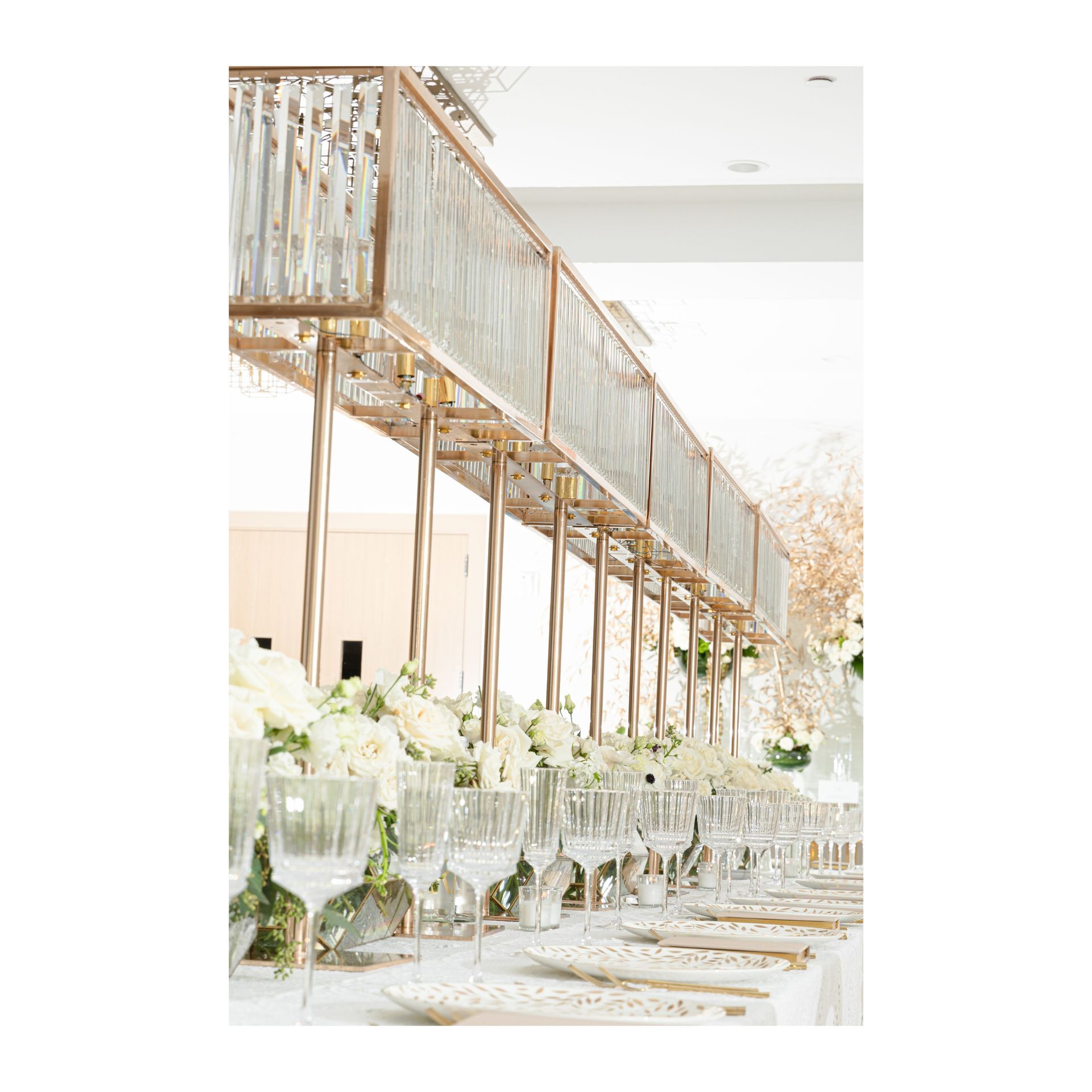 Luxe Crystal Prism Candelabra